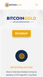 Mobile Screenshot of bitcoingold.org